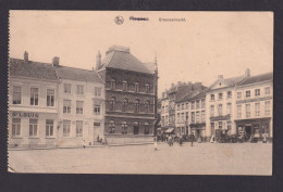 Ansichtskarte Feldpost Meenen Belgien Groenselmarkt Einkaufsstrasse - Other & Unclassified