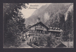 Ansichtskarte Kaprun Österreich Gastronomie Kesselfall Alpenhaus - Autres & Non Classés