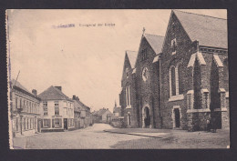 Belgien Ansichtskarte Feldpost Gheluwe Voorgevel Der Kerk Gheluwe Kirche Nach - Guerre 1914-18