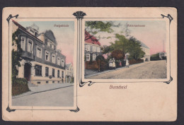 Ansichtskarte Burscheid Postgebäude Viktoriastrasse Ab Hilgen - Autres & Non Classés