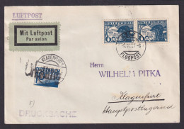 Flugpost Österreich Graz Klagenfurt September 1927 - Covers & Documents