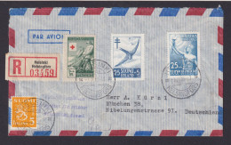 Flugpost Airmail Finnland Helsinki Luftpost R Brief München - Aland