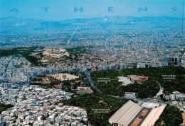 73945051 Athens_Athen_Athenes_Greece Stadtpanorama Akropolis Olympieion Station  - Greece