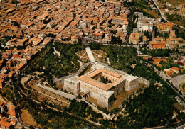 73945047 L_Aquila_Abruzzo_IT Veduta Aerea Del Castello Medioevale E Panorama - Sonstige & Ohne Zuordnung