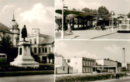 73903751 Szekszard HU Denkmal Bushaltestelle Teilansicht - Hongrie