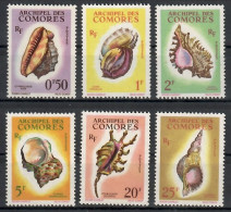 Comoros 1962 Mi 42-47 MNH  (ZS4 COM42-47) - Maritiem Leven