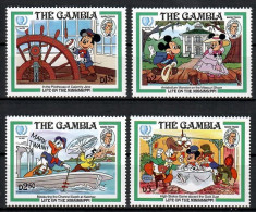 Gambia 1985 Mi 566-569 MNH  (ZS5 GMB566-569-all) - Autres