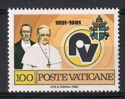 Vatican City 1981 Mi 779 MNH  (LZE2 VTC779) - Télécom