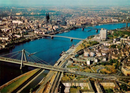 73903656 Koeln  Rhein Rheinblick Mit Dom Und Severinsbruecke Deutzer Bruecke Hoh - Köln