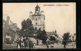 CPA Saint-Riquier, Le Beffroy Et L`Hospice  - Saint Riquier