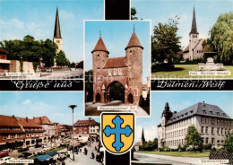 73865086 Duelmen Vitor-Kirche Luedinghauser Tor Evgl. Christus-Kirche Marktplatz - Dülmen