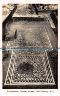 R090700 Verulamium. Roman Mosaic 2nd Century. A. D. Photo Work. RP - World