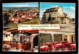 73864969 Solms Lahn Pension Speisegaststaette Richter Gastraeume Bar Panorama So - Sonstige & Ohne Zuordnung