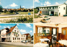 73864955 Steinbach Giessen Gasthof Einhorn Zur Tante Anna Gaststube Ortsansicht  - Autres & Non Classés