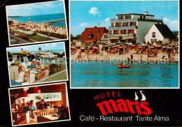73864918 Scharbeutz Ostseebad Hotel Maris Cafe Restaurant Tante Alma Terrasse St - Scharbeutz