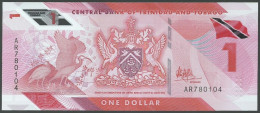 Trinidad & Tobago - 1 Dollar - 2020 ( 2021 ) - Pick: 60 - Unc. - Serie AR - POLYMER - Trindad & Tobago