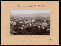 Fotografie Brück & Sohn Meissen, Ansicht Kötzschenbroda, Panorama Der Stadt Mit Villen  - Lieux