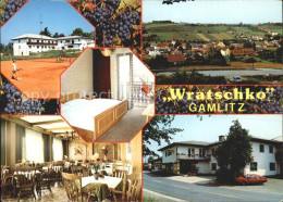 72920895 Gamlitz Ortsansicht Mit Gasthof Wratschko Tennisplatz Gamlitz - Other & Unclassified