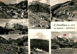 72920269 Val Gardena S. Cristina Fliegeraufnahmen Italien - Autres & Non Classés