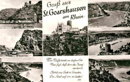 72919827 St Goarshausen Loreley Burg Maus Rheintalblick Burg Katz Sankt Goarshau - Loreley