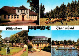 72919596 Stuetzerbach Gasthaus Auerhahn Kuhherde Kurpark Goethehaus Schwimmbad S - Other & Unclassified