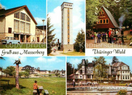 72919542 Masserberg FDGB Erholungsheim Otto Grotewohl Rennsteigwarte Werraquelle - Masserberg