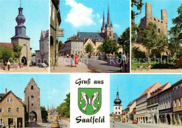 72919486 Saalfeld Saale Oberes Tor Markt Kirche Hoher Schwarm Saaltor Blankenbur - Saalfeld