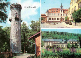 72919426 Ilmenau Thueringen Kickelhahnturm Rathaus Schloss Kreiskulturhaus Ilmen - Ilmenau