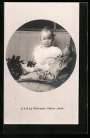 AK S. A. R. La Princesse Marie-José  - Royal Families