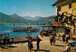 72918492 St Wolfgang Salzkammergut Landungsplatz Hotel Restaurant Weisses Roessl - Sonstige & Ohne Zuordnung