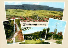 72917818 Brotterode Kleiner-Inselsberg Trusetaler-Wasserfall Hotel-Grenzwiese Br - Autres & Non Classés