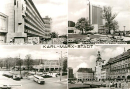 72917461 Karl-Marx-Stadt Karl-Marx-Allee Lobgedichte Omnibusbahnhof Markt Interh - Chemnitz