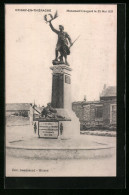 CPA Origny-en-Thiérache, Monument Inauguré Le 29 Mai 1921  - Other & Unclassified