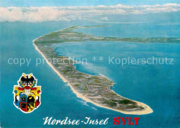 72917288 Insel Sylt Fliegeraufnahme Westerland - Andere & Zonder Classificatie