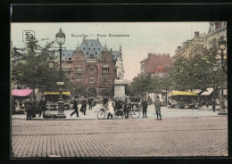 AK Brüssel / Bruxelles, Place Anneessens  - Bruxelles-ville