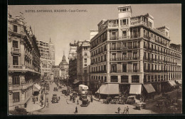 Postal Madrid, Hotel Asturias - Casa Central  - Madrid