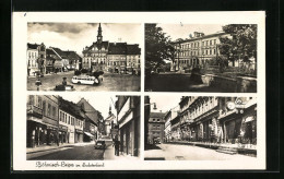 AK Böhmisch-Leipa, Markt, Strassenpartie  - Tchéquie