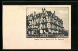 AK Bad Nauheim, Kirsch`s Prince Of Wales Hotel (Gebäudeansicht)  - Bad Nauheim