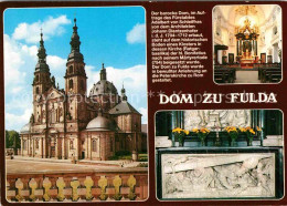 72916958 Fulda Dom Silberaltar Bonifatiusgruft Relief Barockstadt Fulda - Fulda