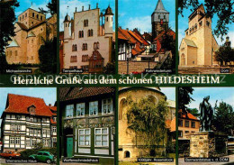 72916588 Hildesheim Michaeliskirche Tempelhaus Dom Wernersches Haus Hildesheim - Hildesheim