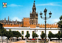 72916431 Sevilla Andalucia Patio De Banderas Y Giralda Sevilla  - Otros & Sin Clasificación