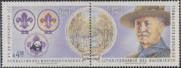 CHILE 1982 YT 597/8 ** VC 40 Euros - Chile