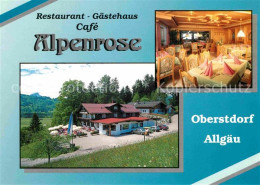 72915642 Oberstdorf Restaurant Alpenrose  Anatswald - Oberstdorf