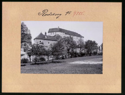 Fotografie Brück & Sohn Meissen, Ansicht Radeberg, Partie Mit Blick Zum Schloss  - Lieux