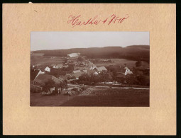 Fotografie Brück & Sohn Meissen, Ansicht Hartha B. Tharandt, Panoramaansicht Vom Ort  - Lugares