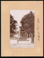 Fotografie Brück & Sohn Meissen, Ansicht Marienberg, Blick Auf Das Denkmal Herzog Heinrich Des Frommen  - Orte