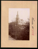 Fotografie Brück & Sohn Meissen, Ansicht Weida, Langer Weg Mit Blick Zum Schloss Osterburg  - Plaatsen