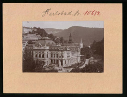 Fotografie Brück & Sohn Meissen, Ansicht Karlsbad, Partie Am Kaiserbad  - Lugares