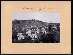 Fotografie Brück & Sohn Meissen, Ansicht Niederlössnitz, Villenviertel Mit Blick Zum Hang  - Lieux