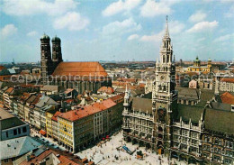 72915190 Muenchen Frauenkirche Und Rathaus Muenchen - München